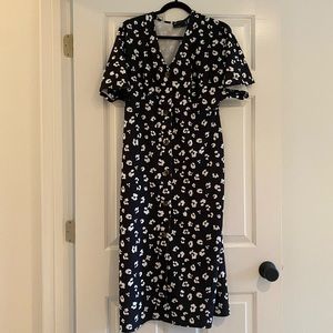 ASOS midi maternity dress